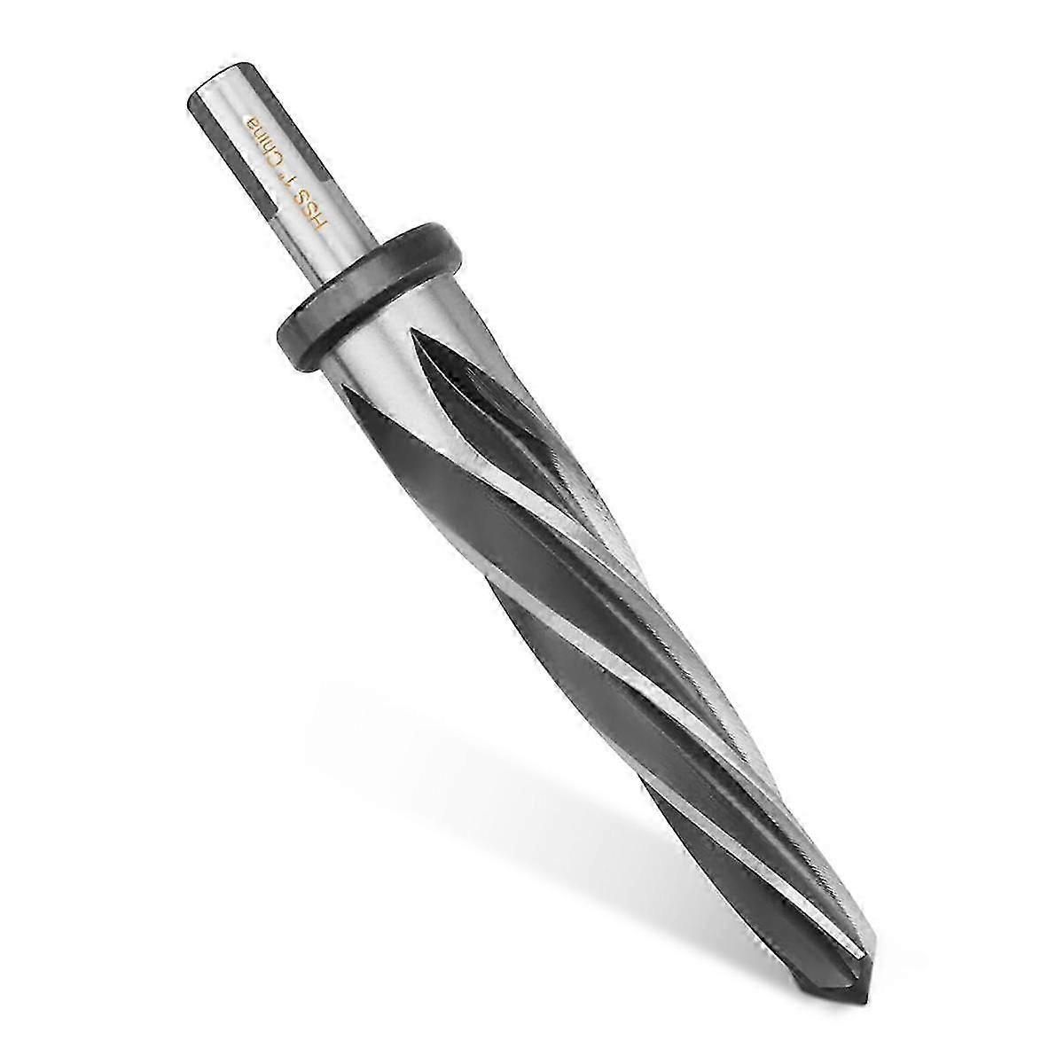 1in Drill Bridge/construction Reamer Bit With 1/2in Non-slip Shank M2 Hss Taper Chucking Reamer Bit