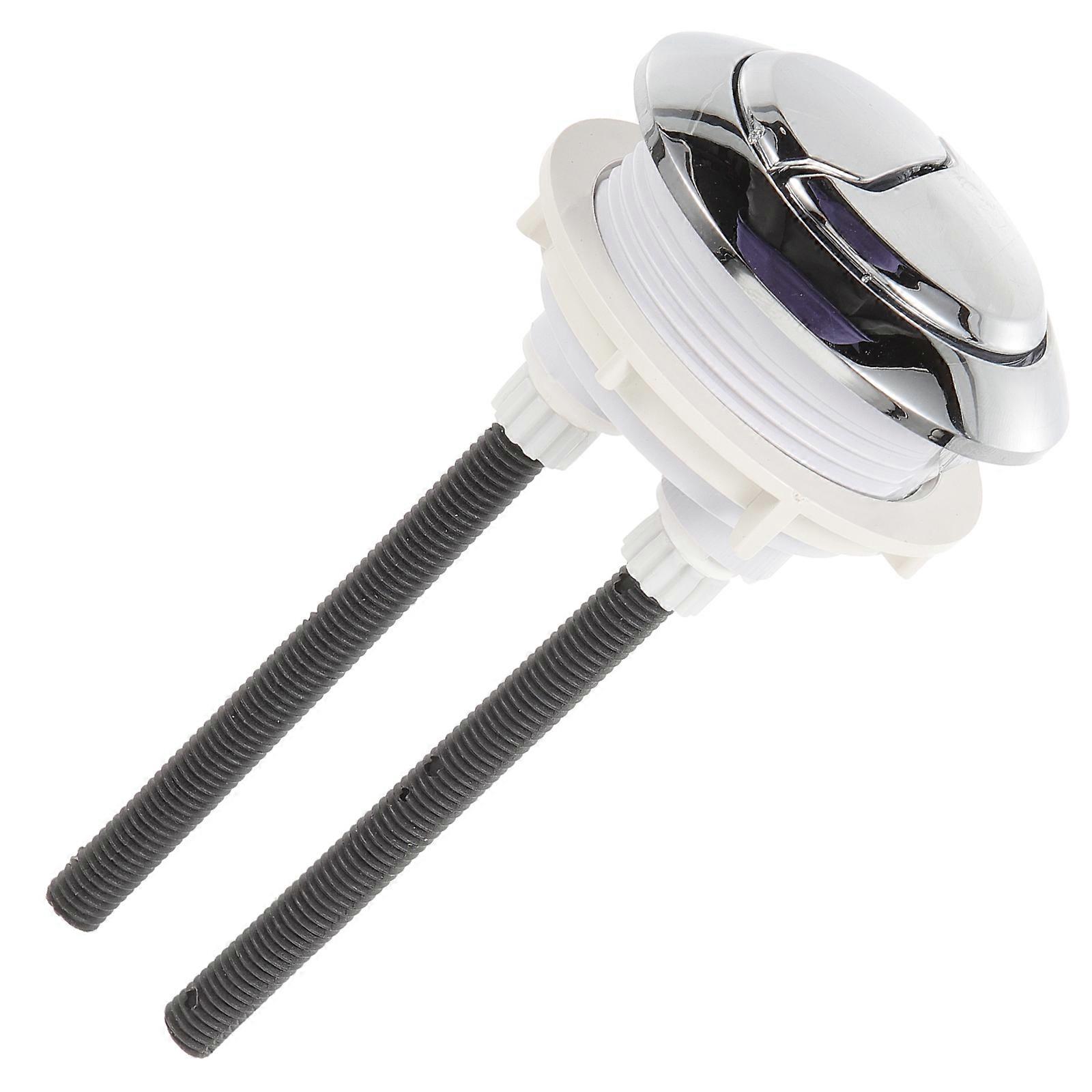 Dual Push Button Toilet Tank Flushing Button for Bathroom 2Pcs Set