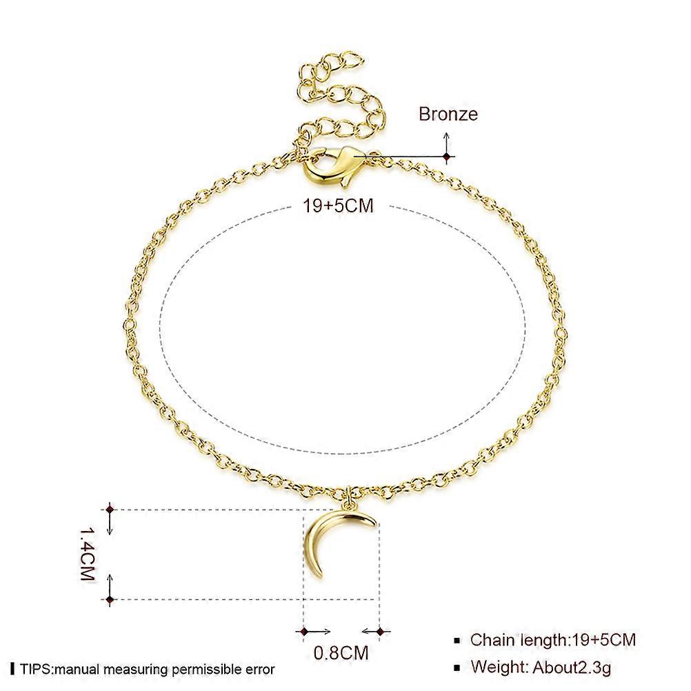 Elegant Simple Chain Bracelet With Lobster Clasp Ideal For Special Events Like Birthdays 1Set