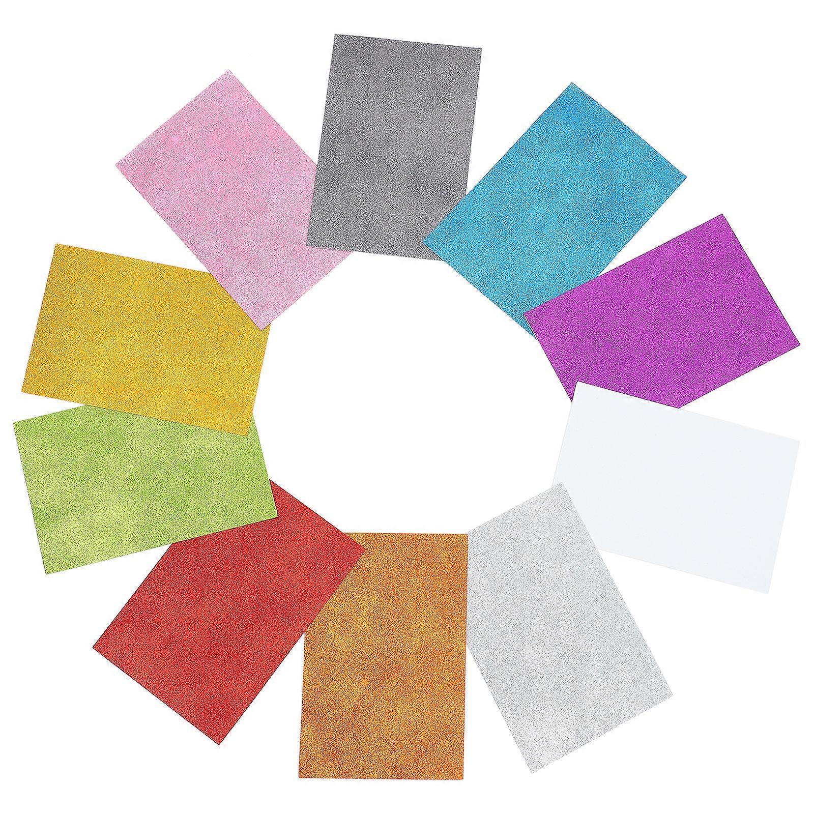 Adhesive Foam Paper Sheets for Home Decor 30 Sheets Glitter Style