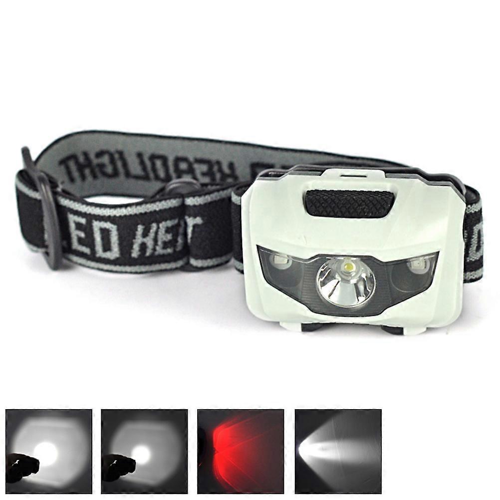 Camping Headlamp for Lighting Waterproof Flashlight 120 Lumens White