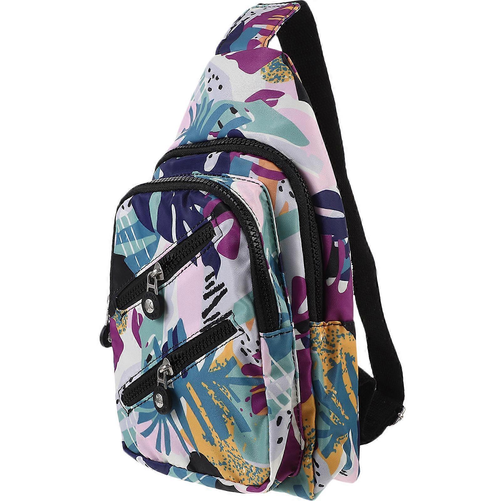 Lightweight Crossbody Bag for Travel Storage with 2Pcs Sling Pack