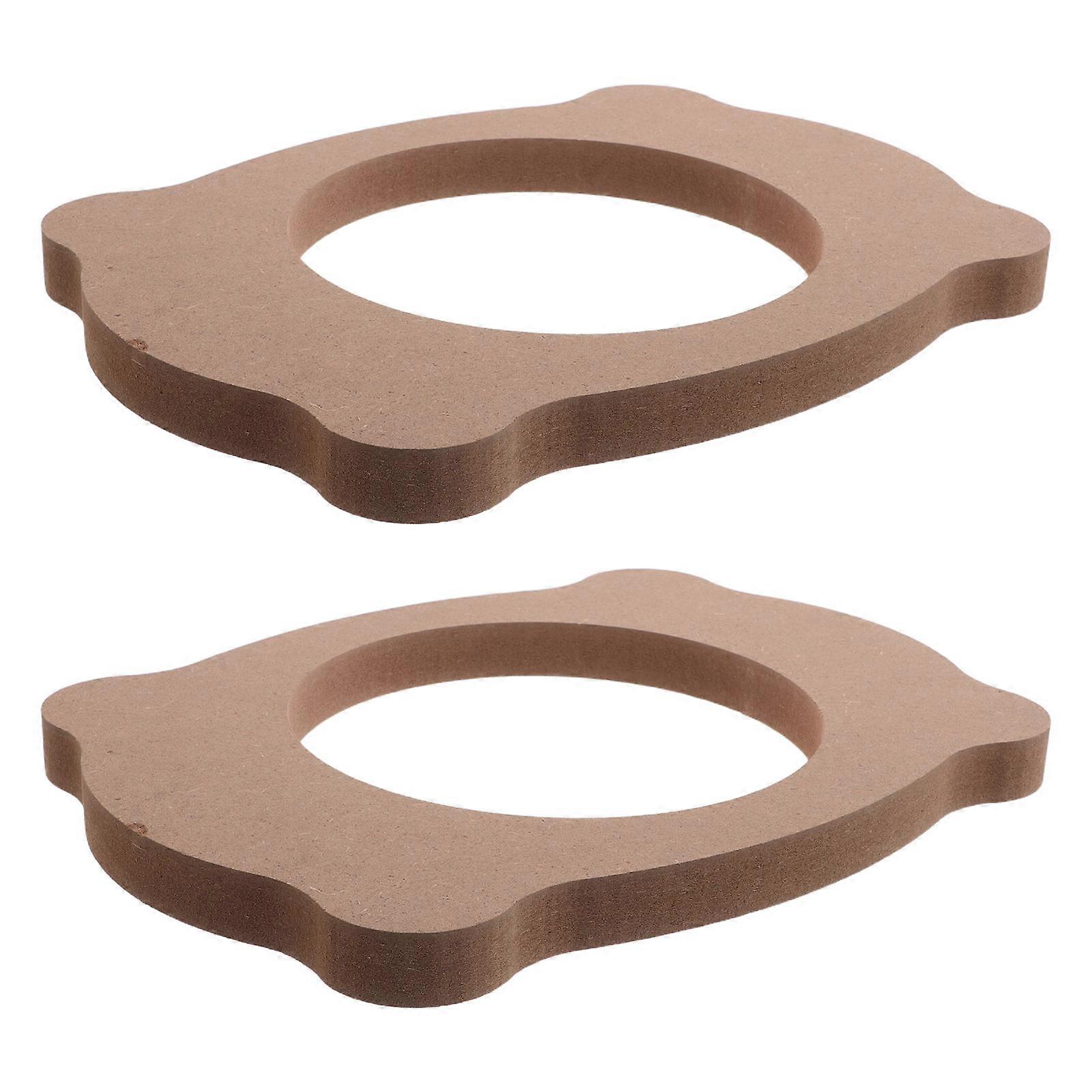 Mdf Speaker Spacer Rings for Car Audio Mounting Installation 3Pairs