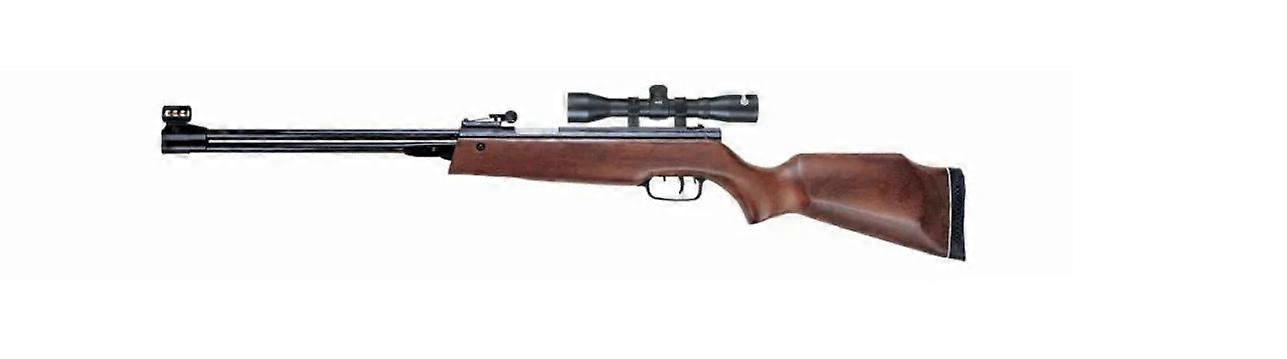Luftriffelkarabin Marksman Wood + Kikkertsigte Kaliber 4,5 mm Ekp