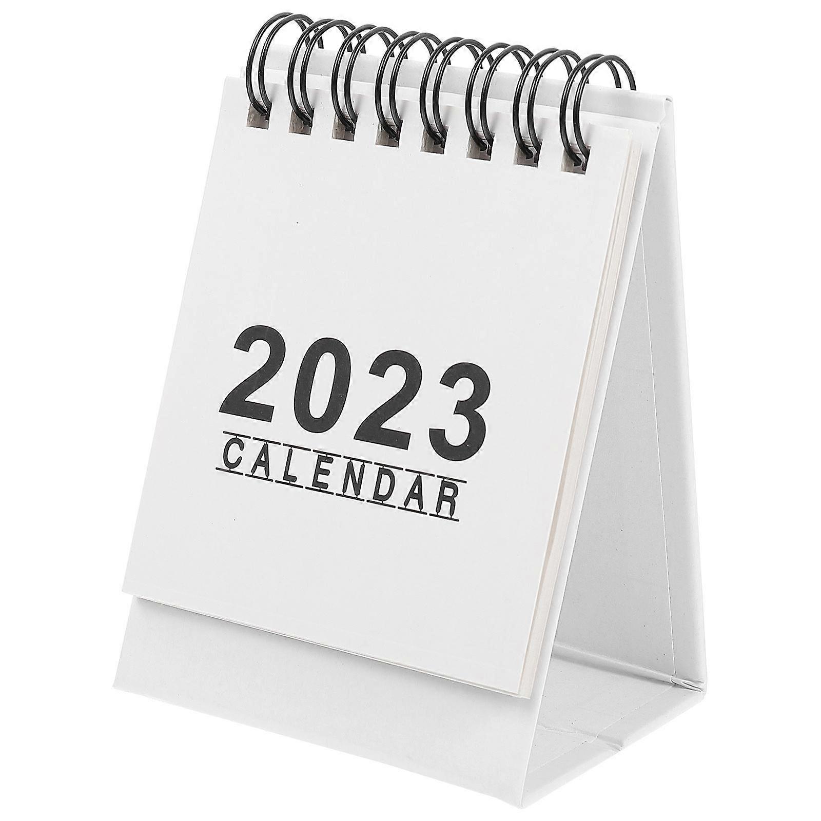 Desk Calendar 2023 Decorative Paper Calendar for Home Use 5Pcs Pack