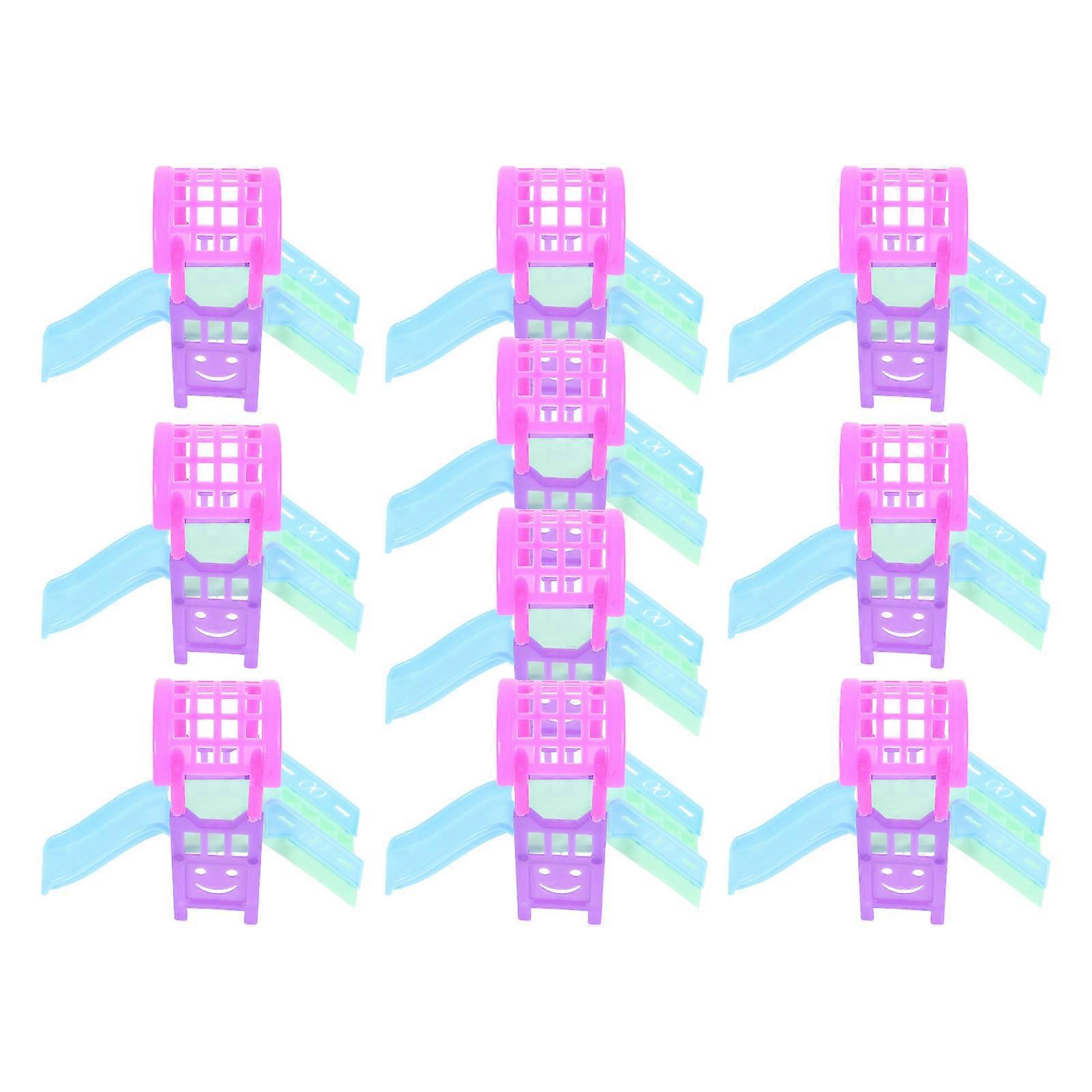 Doll House Accessories Playground Slide for Kids Consist of 40Pcs Models