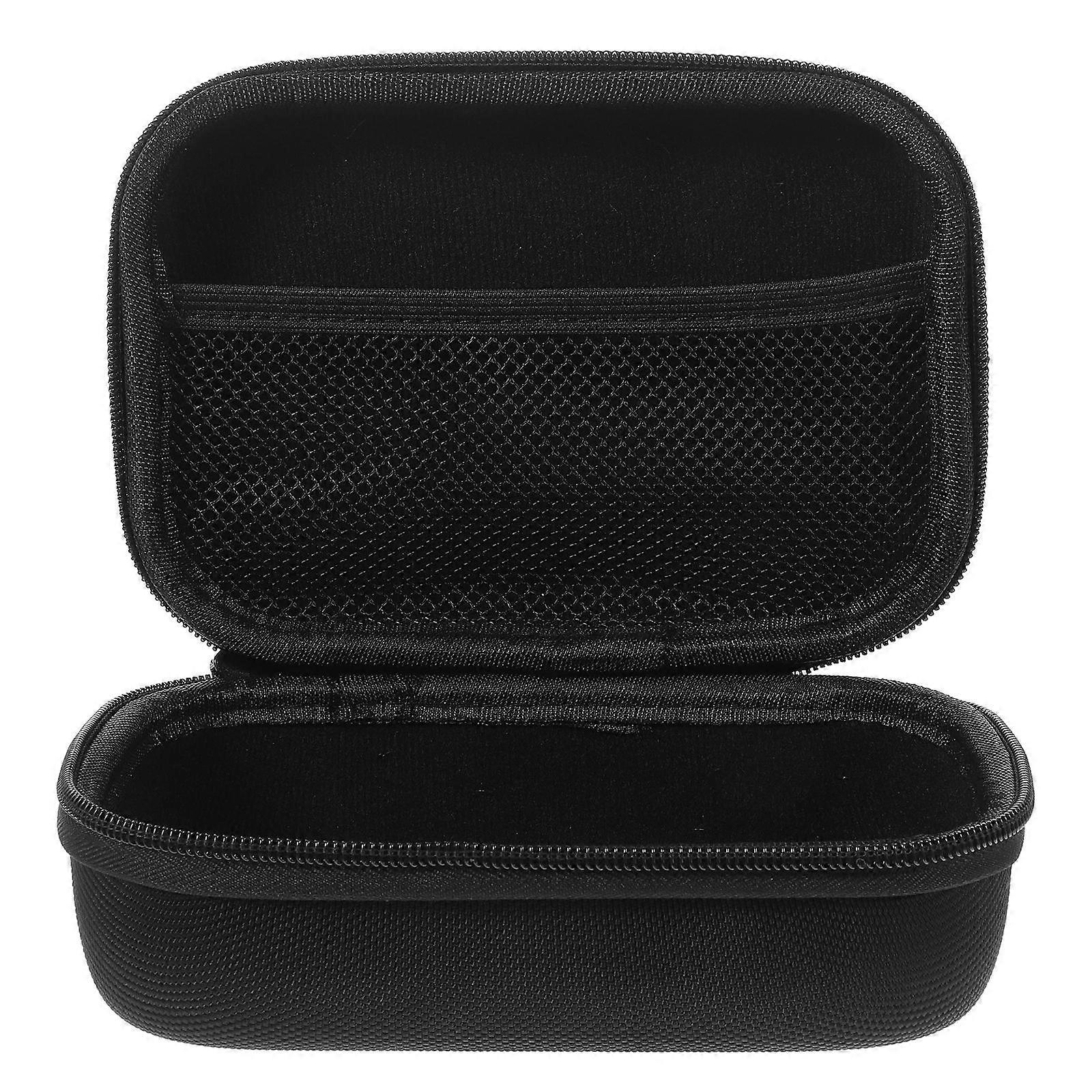 Black Cable Gadget Organizer for Digital Accessories 5Pcs Pouch