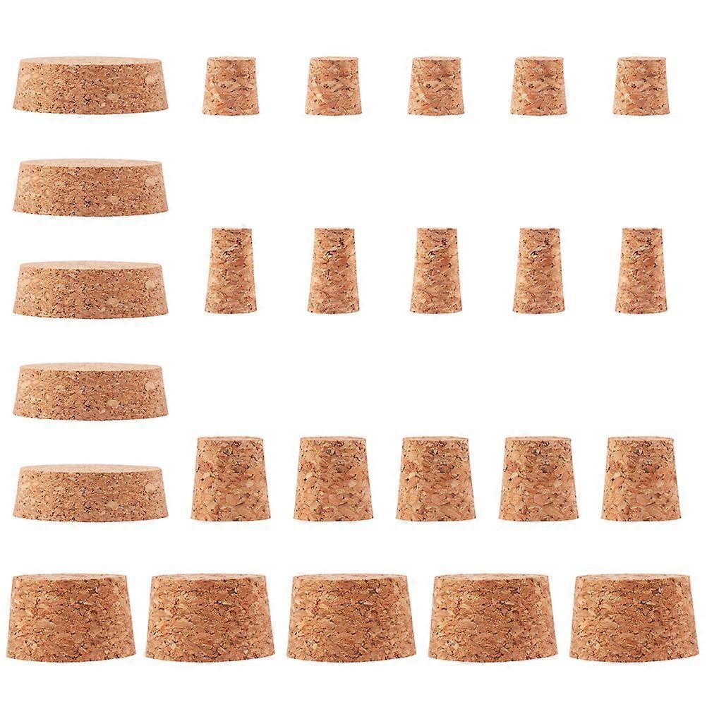 Wooden Stoppers 150 Pcs Cylindrical Corks For Home Use Light Brown Easy To Use Prevent Leakage