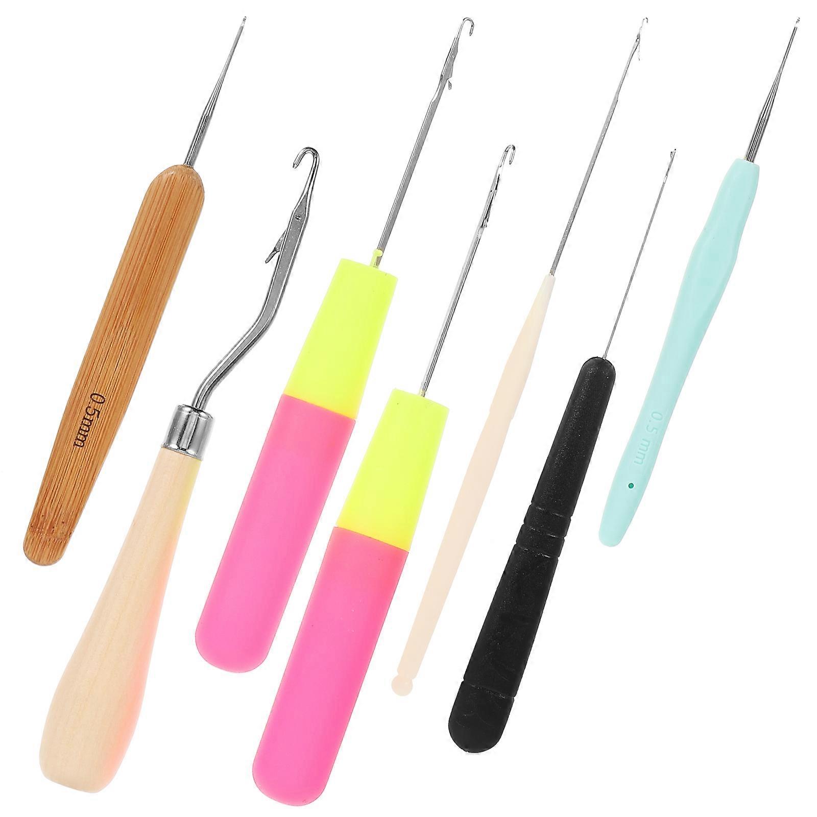 Crochet Needle for Dreadlocks 35Pcs Reusable Hair Braid Tool Set