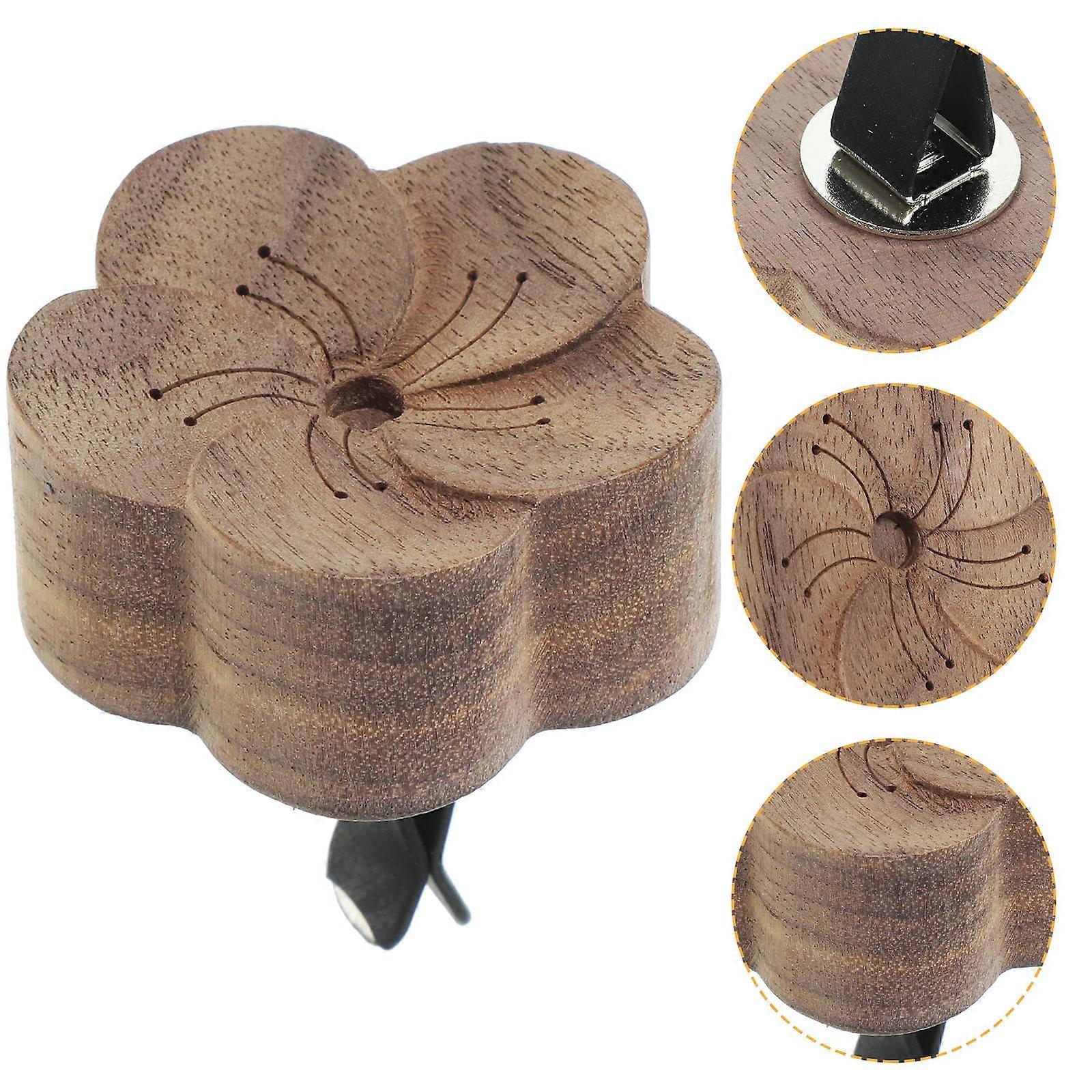 Wood Essential Oil Diffuser Desktop Incense Diffuser for Home Decor 2Pcs