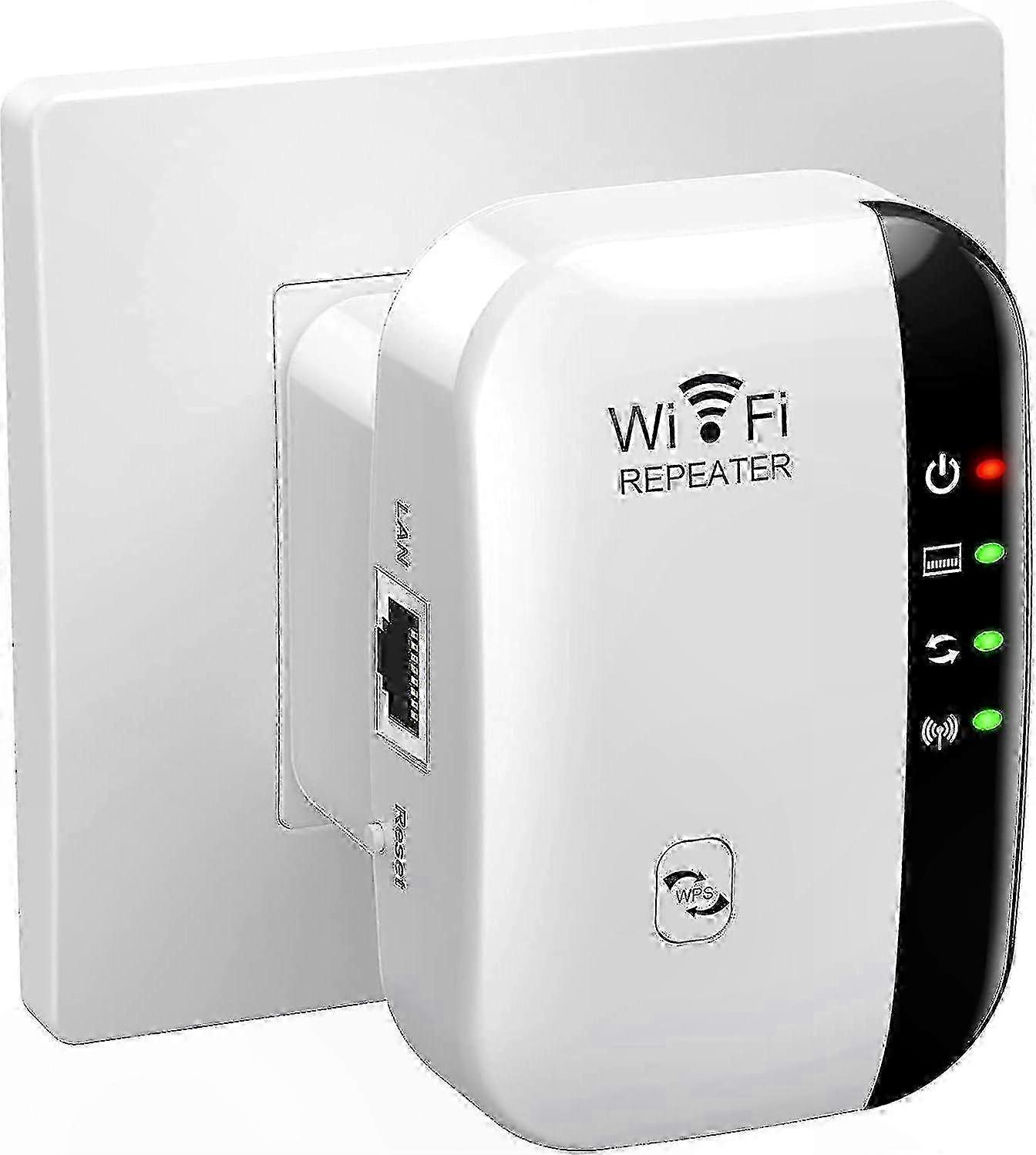 Wzmacniacz zasięgu Wi-Fi do użytku domowego i biurowego, obsługuje do 45 urządzeń
