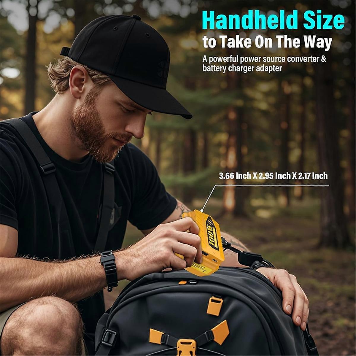 PD100W USB Charger Adapter for 20V 60V Battery