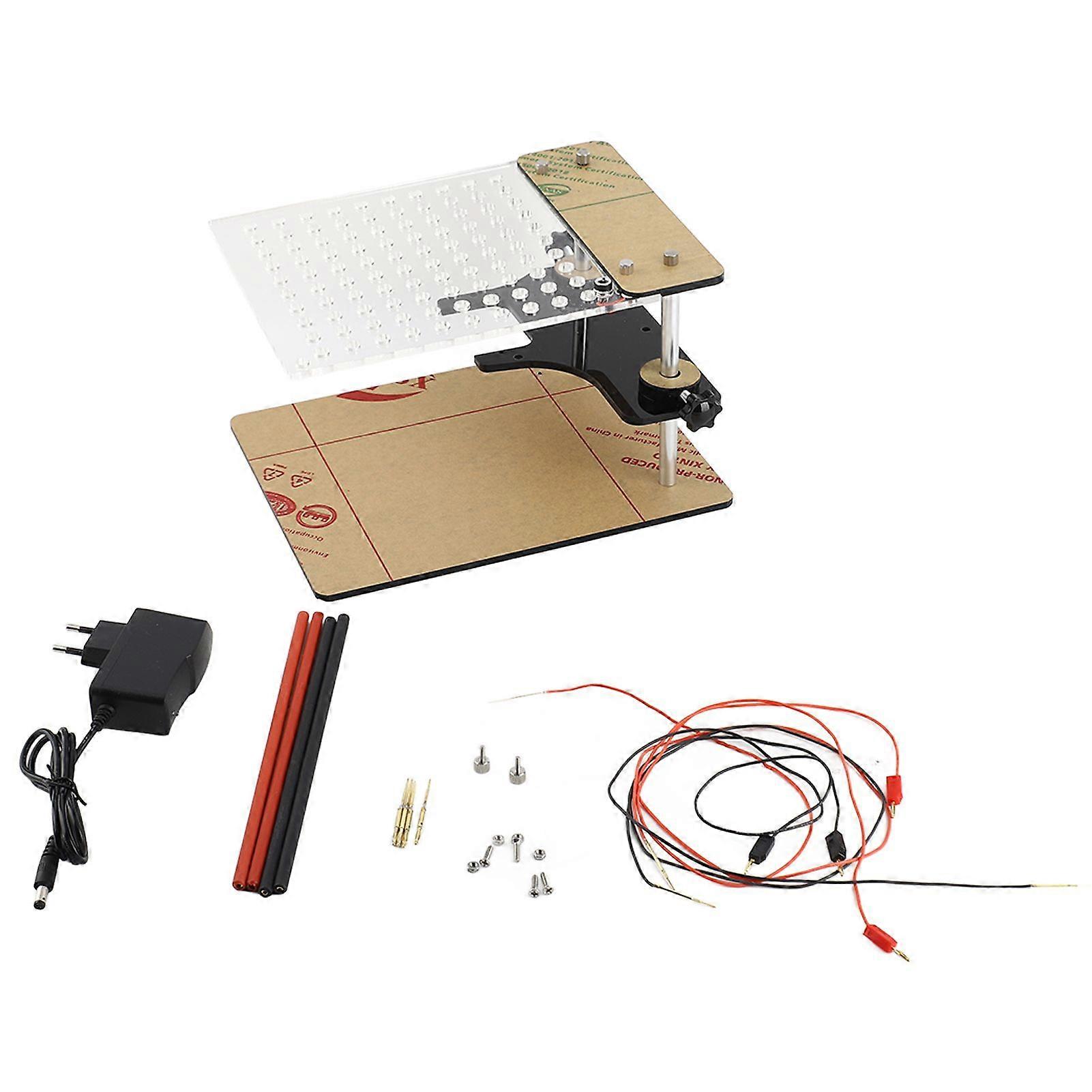 Frame Test Table with 4 Probe Support 22Pcs Adapter Efficient Frame ECU Programmer Tool