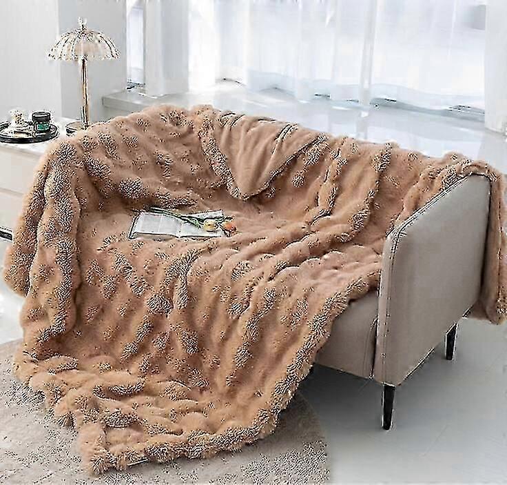 Super Soft Plush Blanket for Home Warm Cozy Throw Bed Sofa Luxuryn