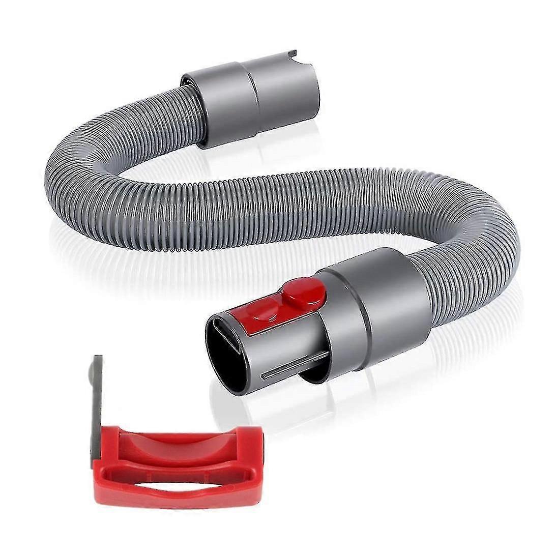 Trigger Lock And Flexible Extension Hose Compatible For V7 V8 V10 V11 Vacuum Cleaner Parts Red
