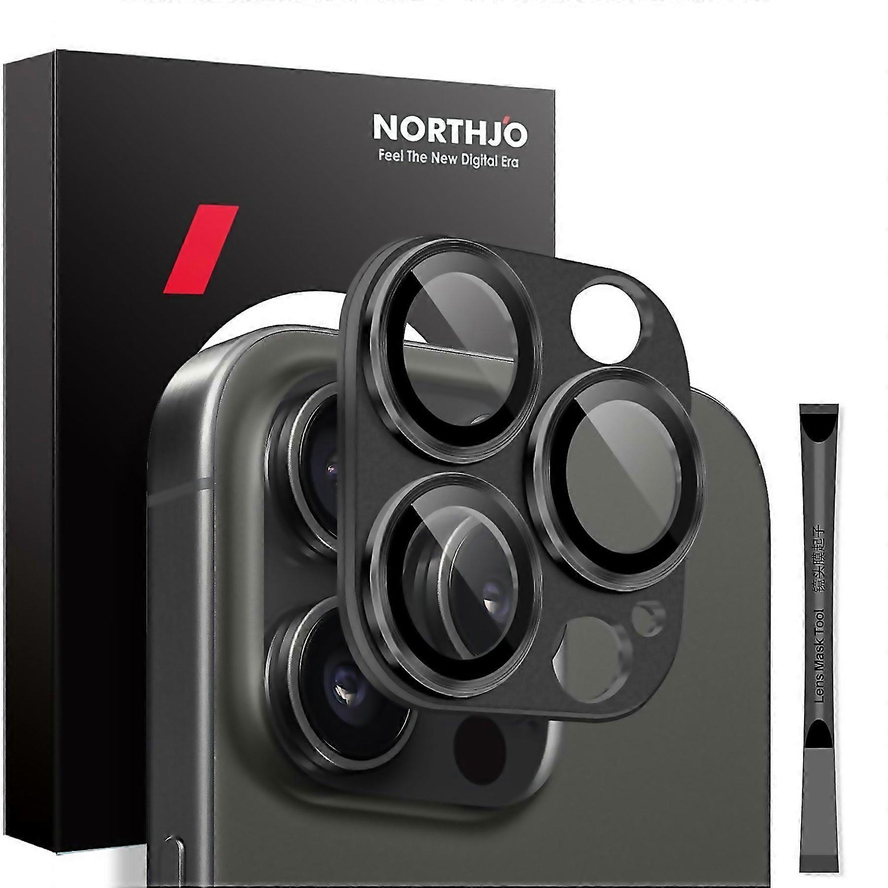 For Northjo Matte Camera Lens Protector Tempered Glass Rear Lens Film For Iphone 16 Pro 16 Pro
