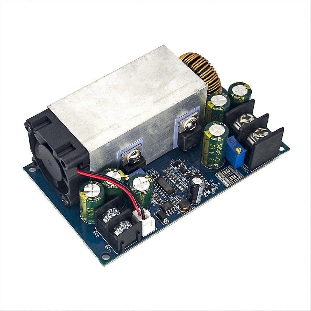 600W 25A CC CV Adjustable Power Supply Module LED Driver DC-DC Buck Converter Voltage Regulator Module 12-75V to 2.5-60V