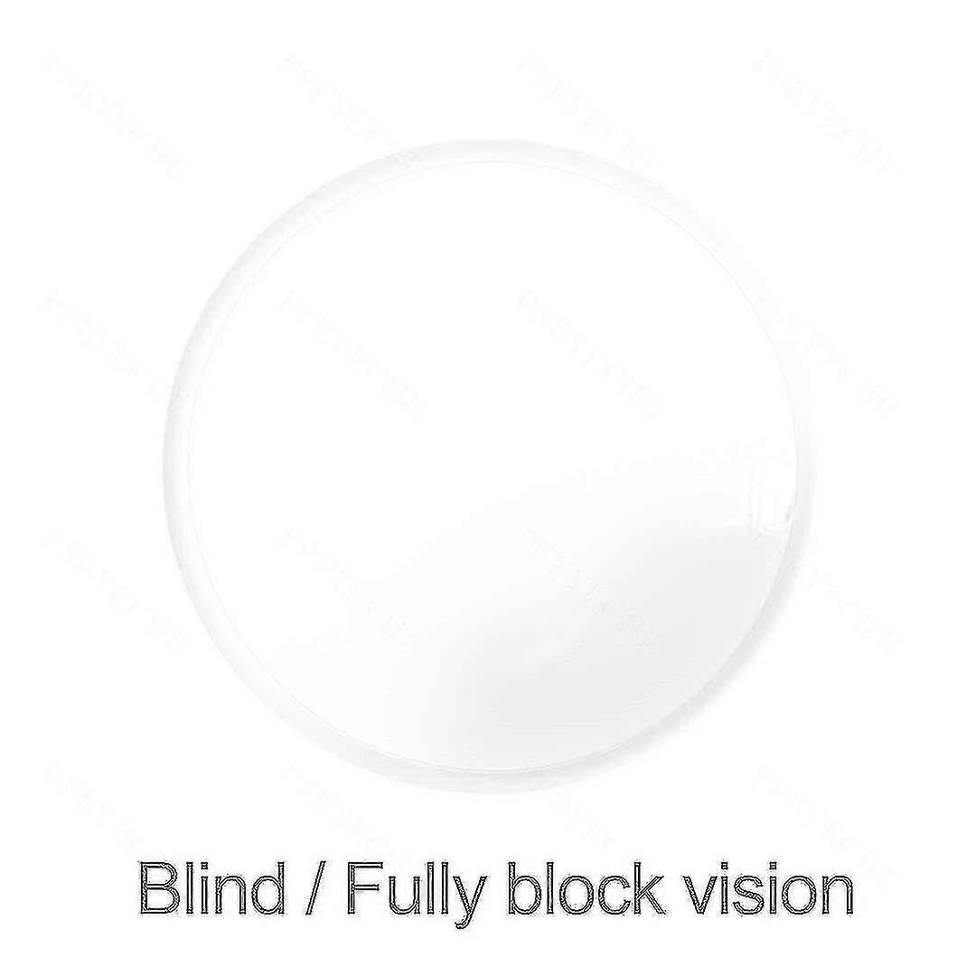 Σκληρός Χιτώνας Επαφές Φακοί 22mm Τυφλοί Λευκοί Φακοί 17mm Μίνι Σκληρός Χιτώνας Μαύρος Φακός Απόκριες Επαφές Ματιών 2pcs Cosplay Τρελός Φακός