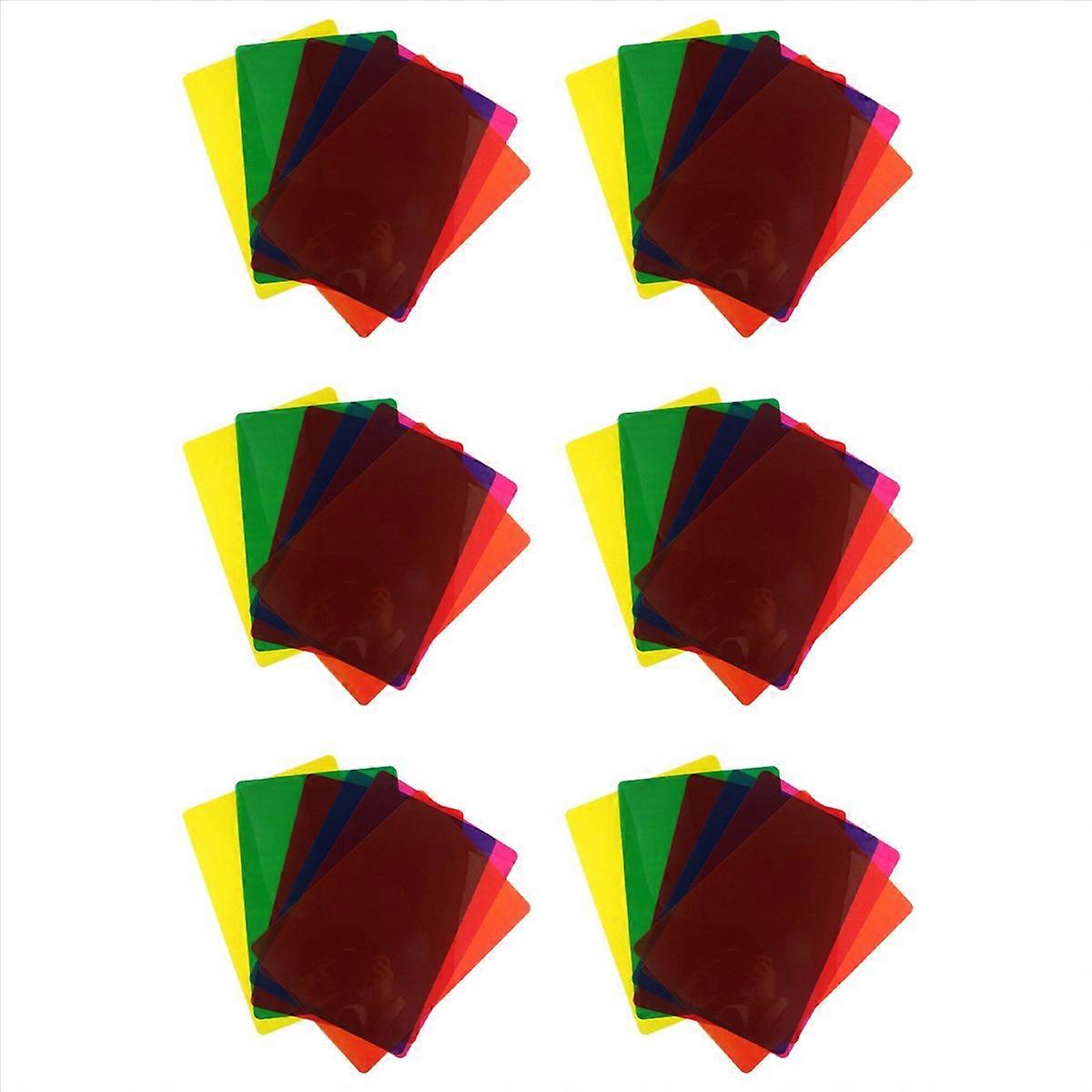 12Pcs Reading Strips for Dyslexia Irlens, ADHD, 11.7x8.3Inch