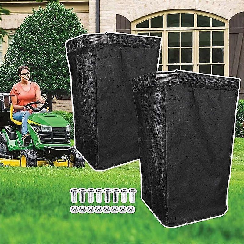 AM101602 John Deere 100 シリーズ L110 用芝刈り機グラスバッグ、2PCS