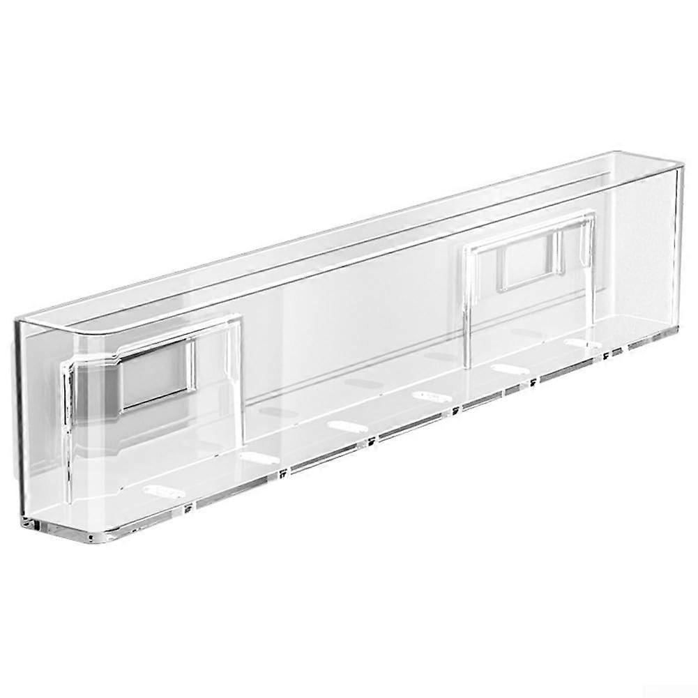 Wall Mounted Acrylic Bookshelf Display Stand Clear For Picture Books And Vinyl Records, Magazines And Files Organizer