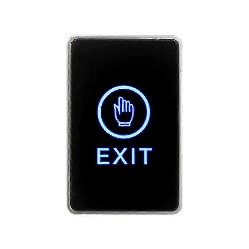 Push Touch Exit Button Door Eixt Release Button With LED Indicator for Home Security Protection for access Control System