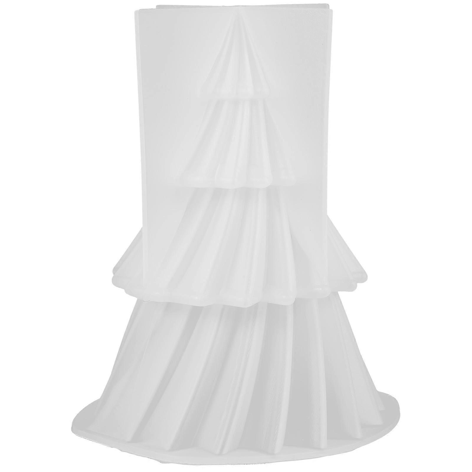 Silicone Christmas Tree Candle Mold for DIY Candle Making