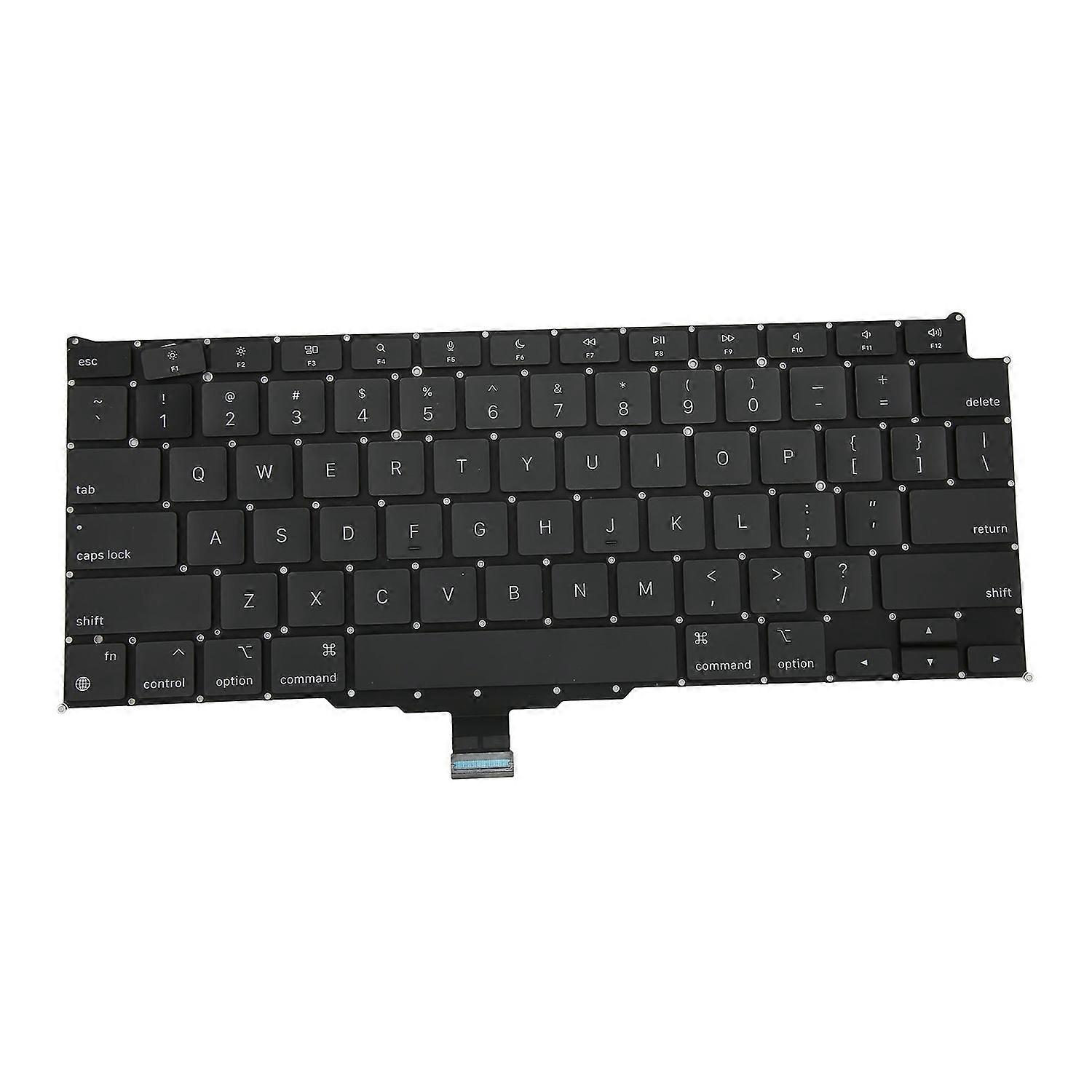 Replacement Keyboard Durable Reliable Replacement Keyboard for OS X Laptop Offices Home
