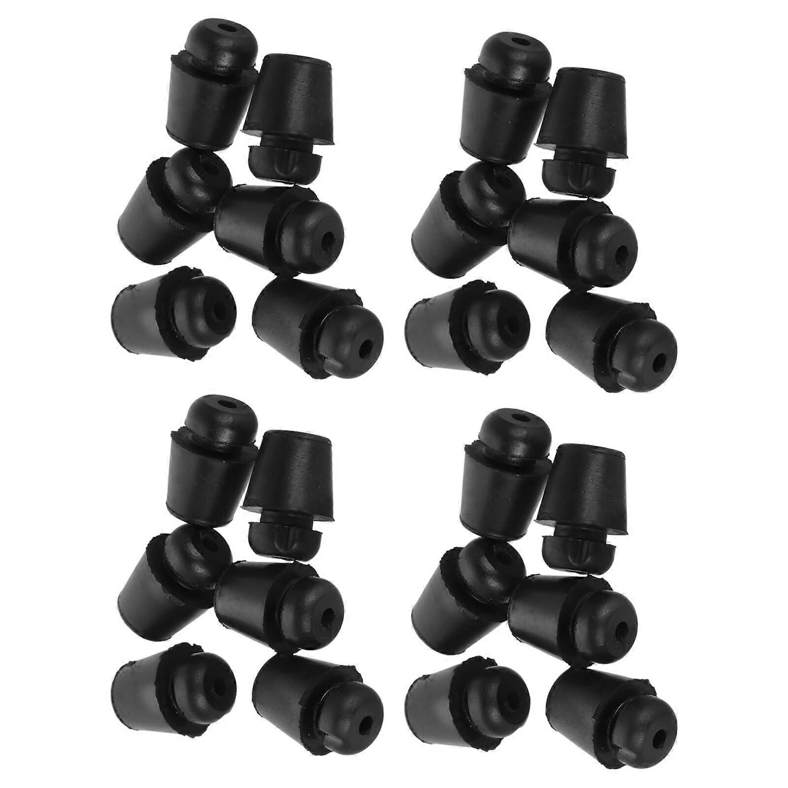 Universal Car Door Buffer Pads 30 Pcs Rubber Corner Protectors Shock Absorber Noise Reduction Door Edge Guard Bumper Pads