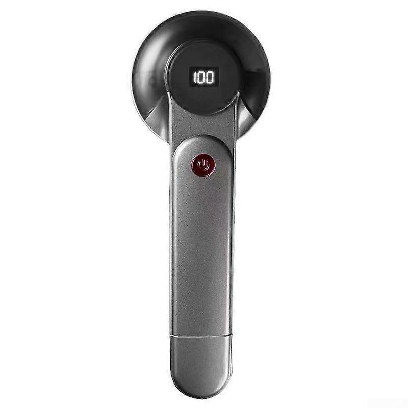 Fabric Shaver and Lint Remover with Fast USB Charging and Detachable Collector for Clothes and Home Fabrics Gray