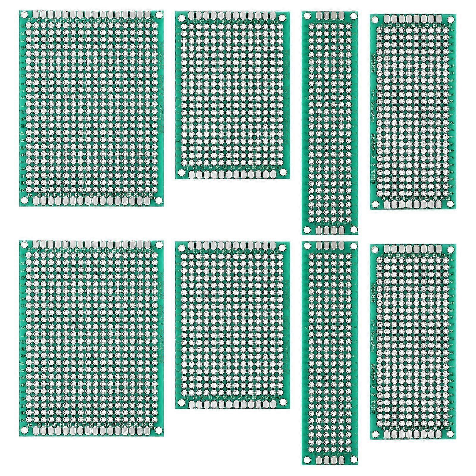 Circuit Board Universal Breadboard for Electrical Use 1Set Durable Green Pcb Board