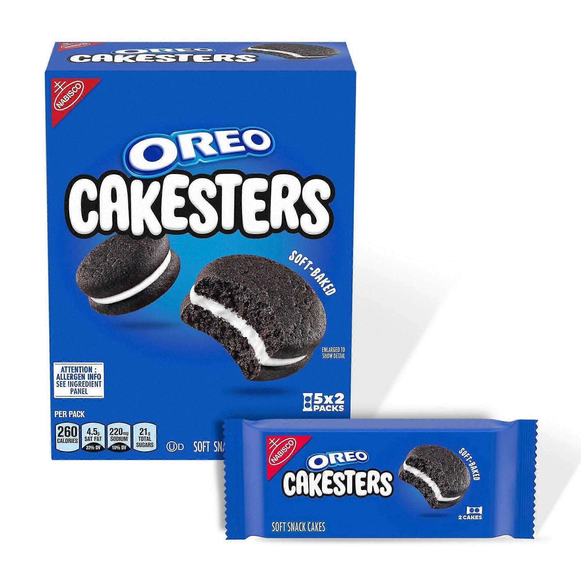 Oreo Cookie Cakesters Förpackning, 10.1 oz