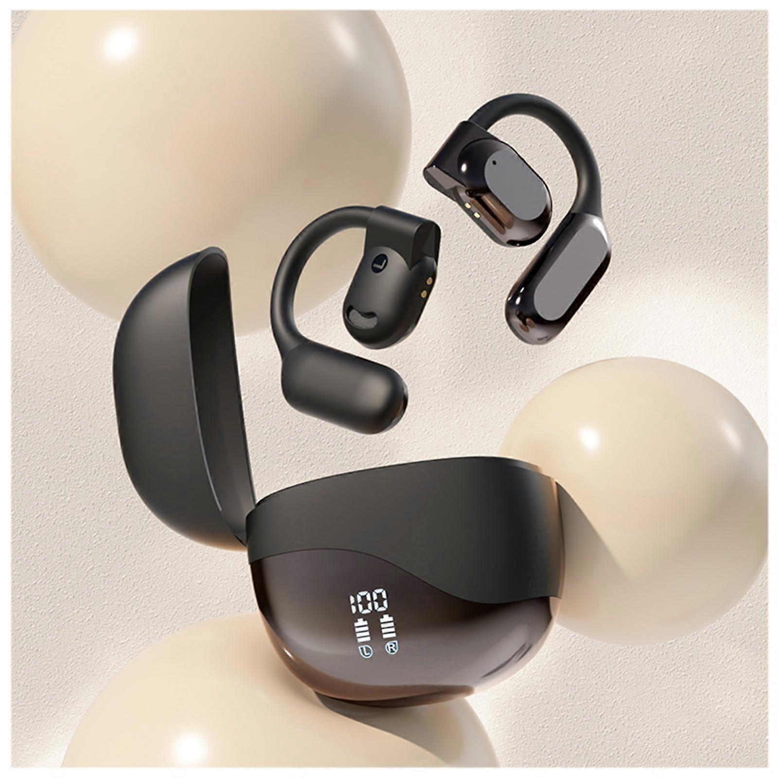 Language Translator Earbuds with AI, 144 Languages, Bluetooth 5.3 Earhook Headphones for iOS Android