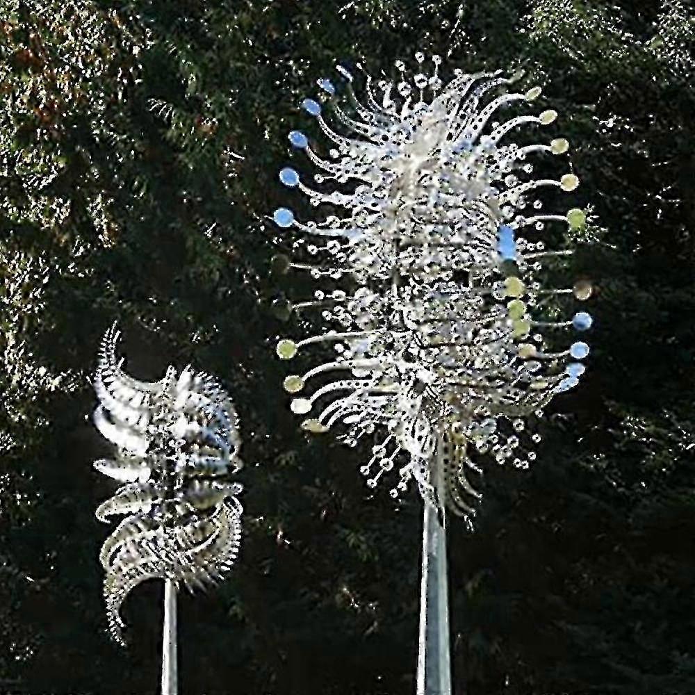 Outdoor Rotating Metal Wind Chimes w