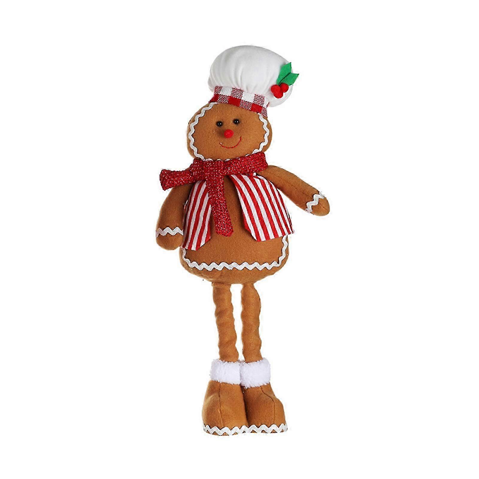 Tabletop Plush Doll for Christmas Desktop Arrangement