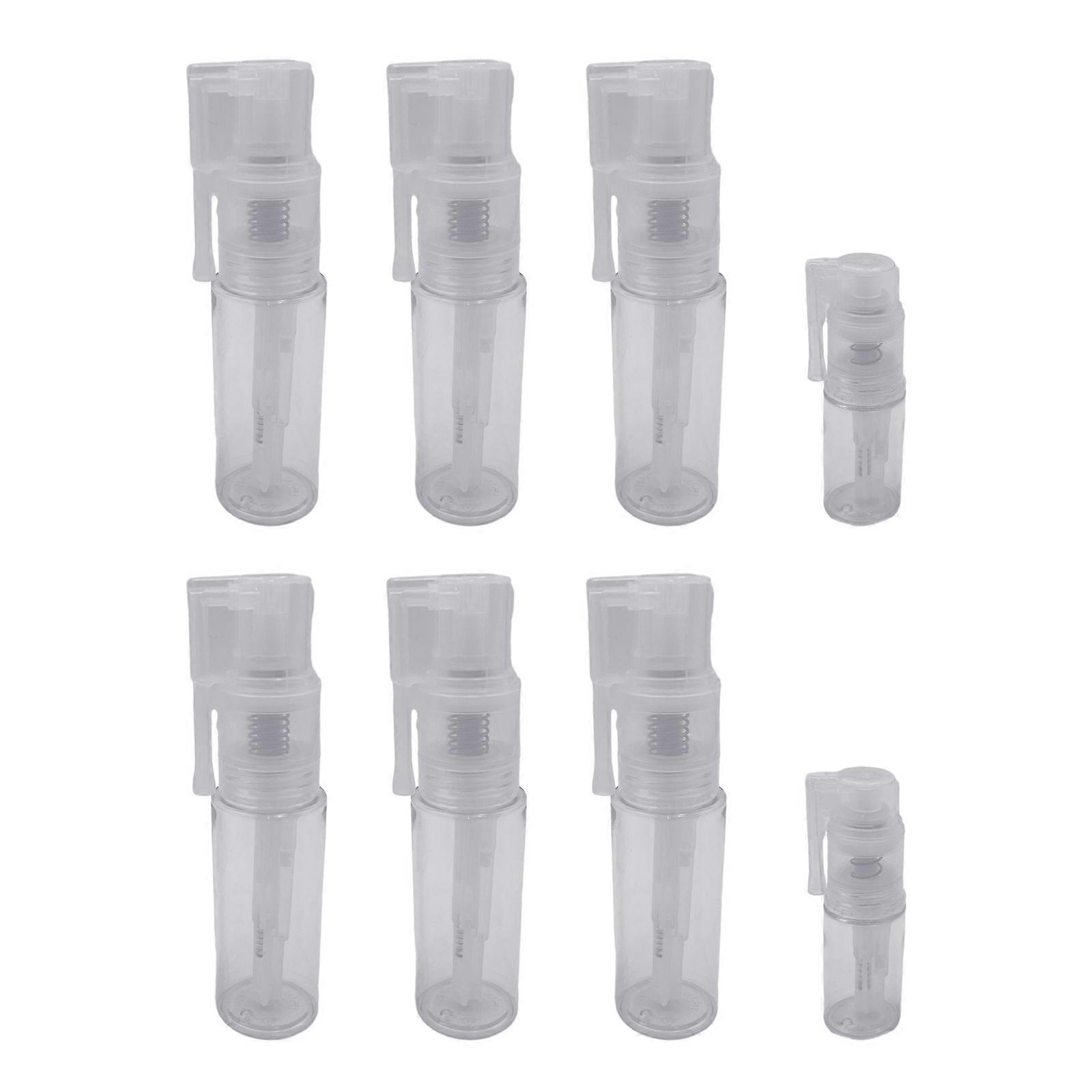 8PCS Plastic Bottle Set Versatile Containers for Powders Empty Liquid Containers Versatile Toiletry Container for Women Multicolor