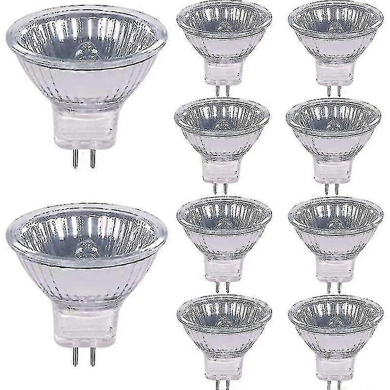 Halogen Bulbs 20w 12v Gu4 Base 2800k Warm Dimmable