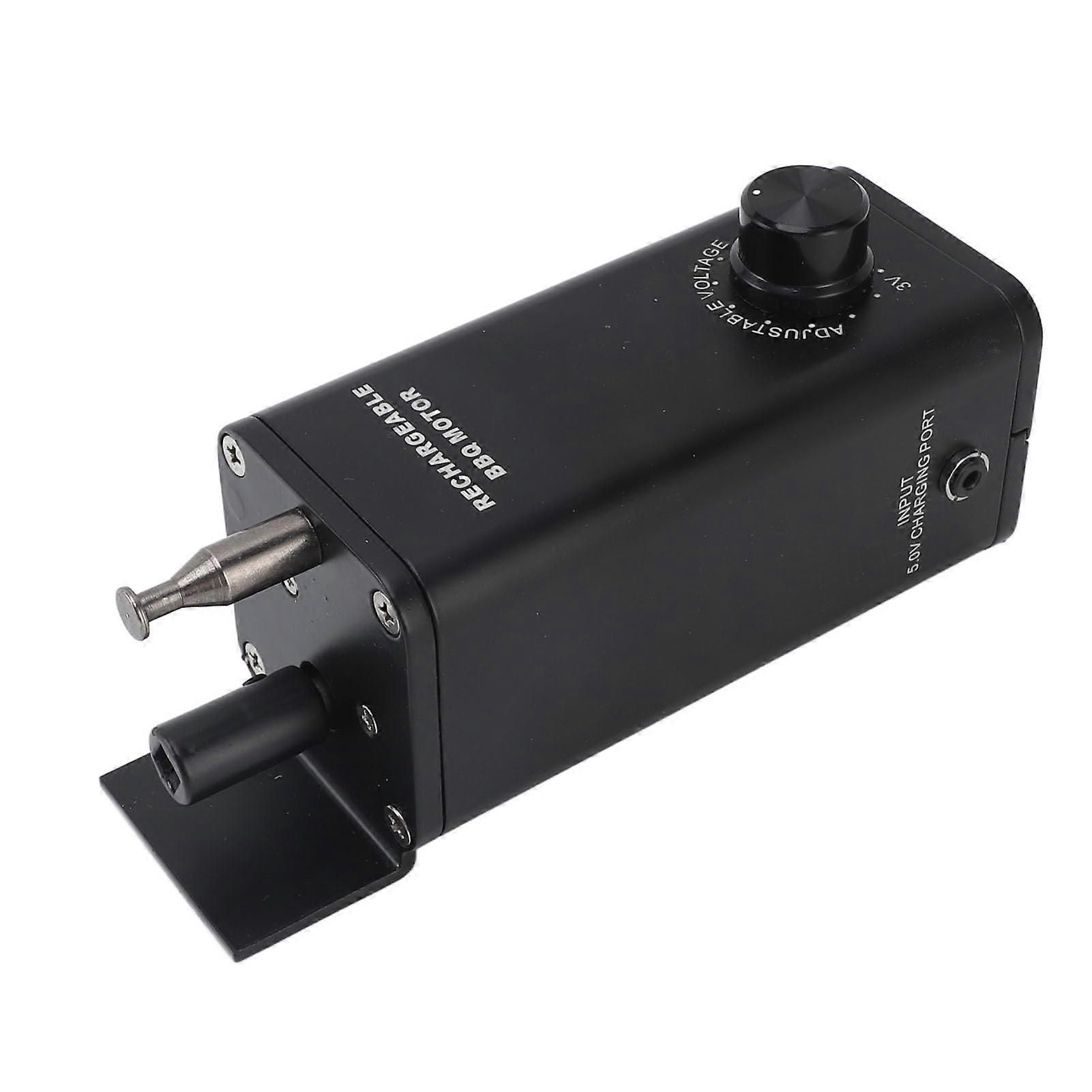 BBQ Rotisserie Motor with Adjustable Speed Control, Rechargeable, Universal Fit for Even Cooking