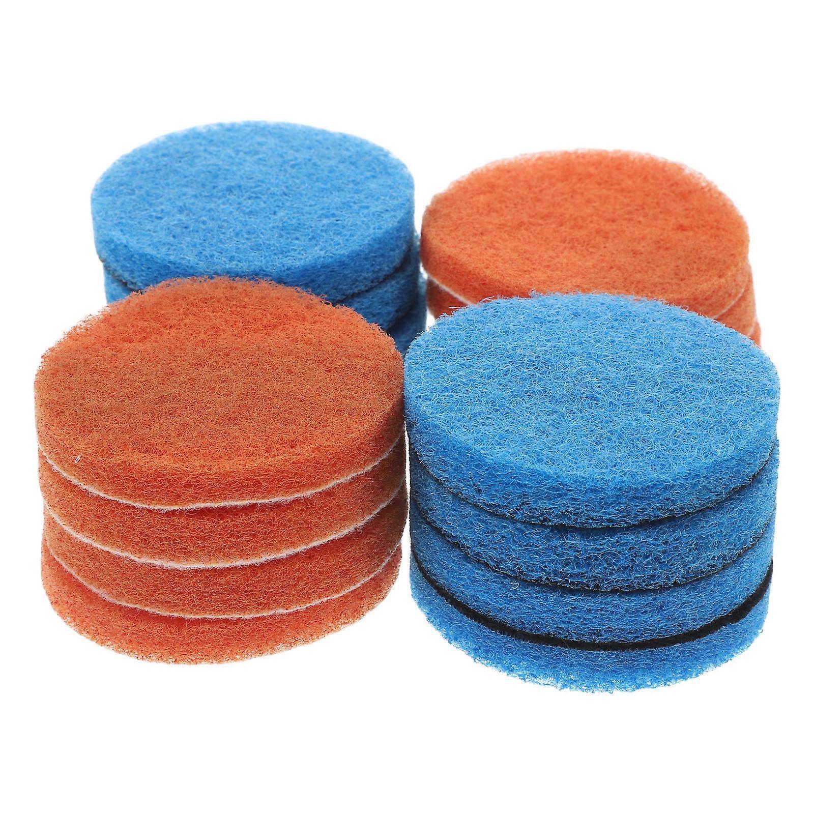 Cleaning Sponge Kitchen Scrub Pads for Electric Brush 16Pcs Assorted Colors