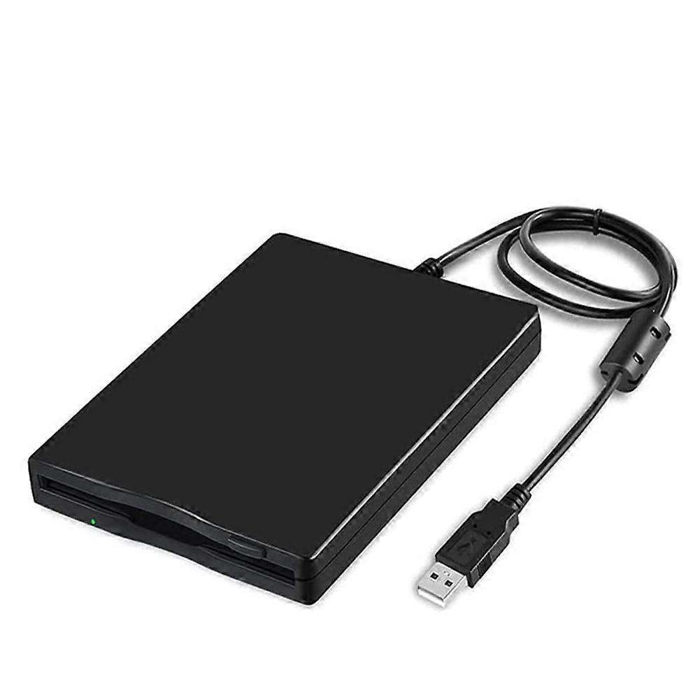 USB External Floppy Disk Reader Drive 3.5In 1.44MB FDD Diskette Drive for Mac Windows 10/7/8/XP/Vista PC Laptop Desktop