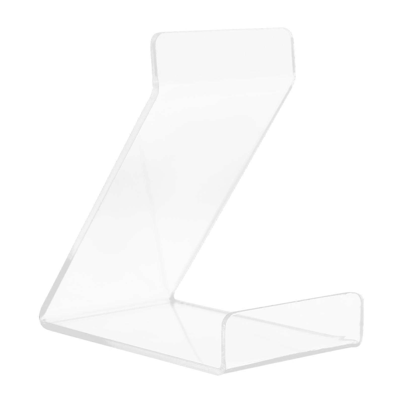 Clear Acrylic Vinyl Record Display Stand for Display 2Pcs with Elegant Design