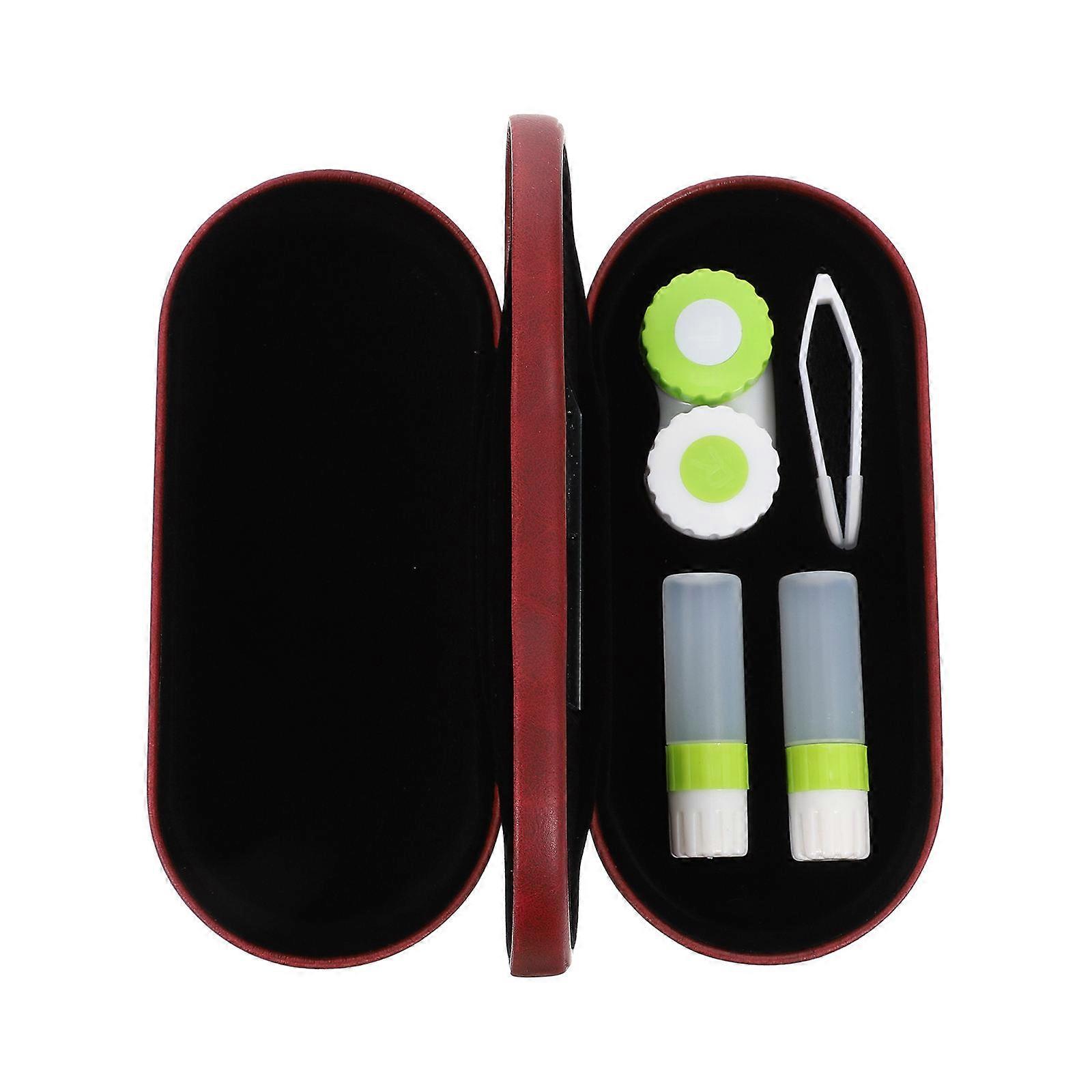 Spectacle Case Portable Lense Storage for Storage Use 2Pcs
