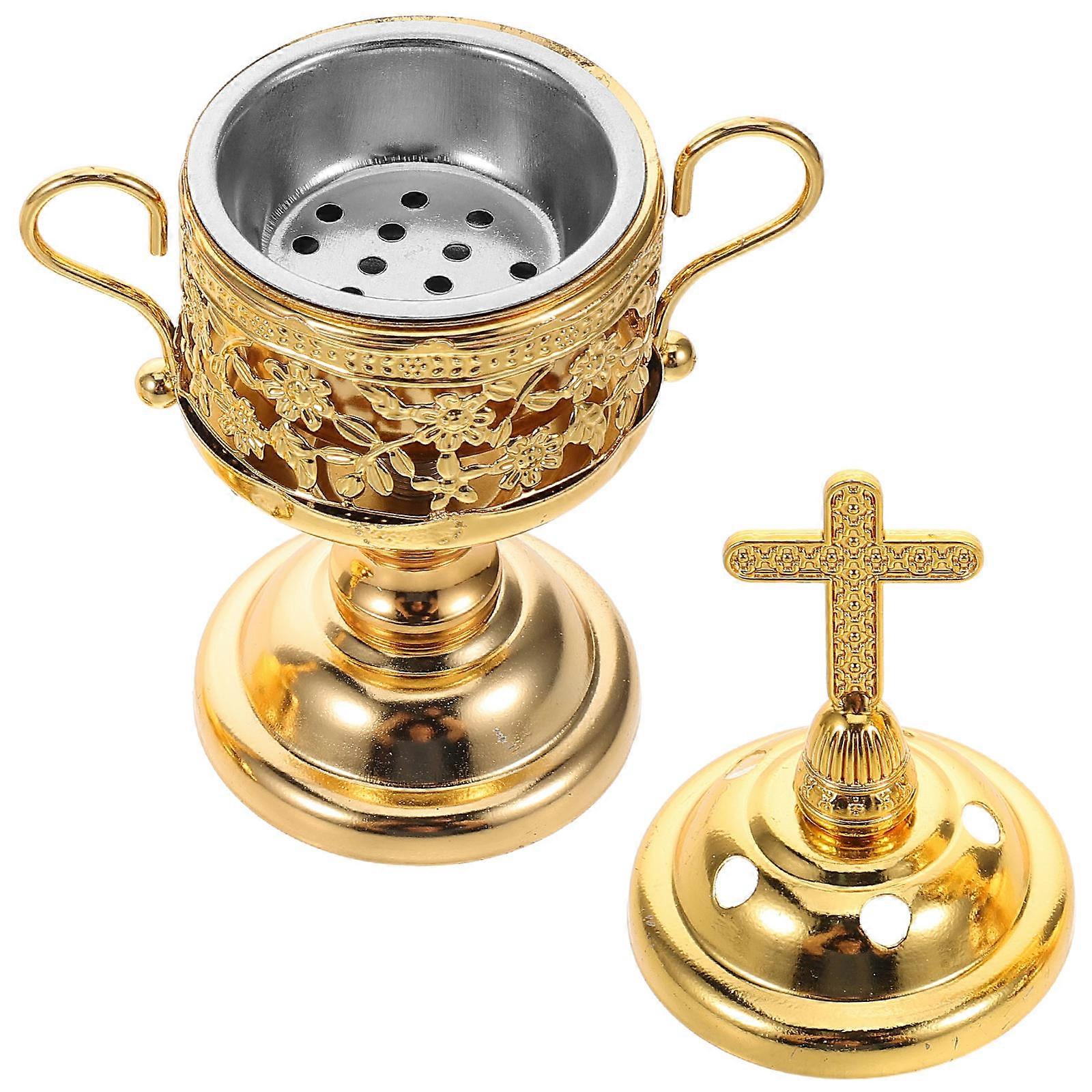 Middle Eastern Bakhoor Incense Burner Decorative Metal for