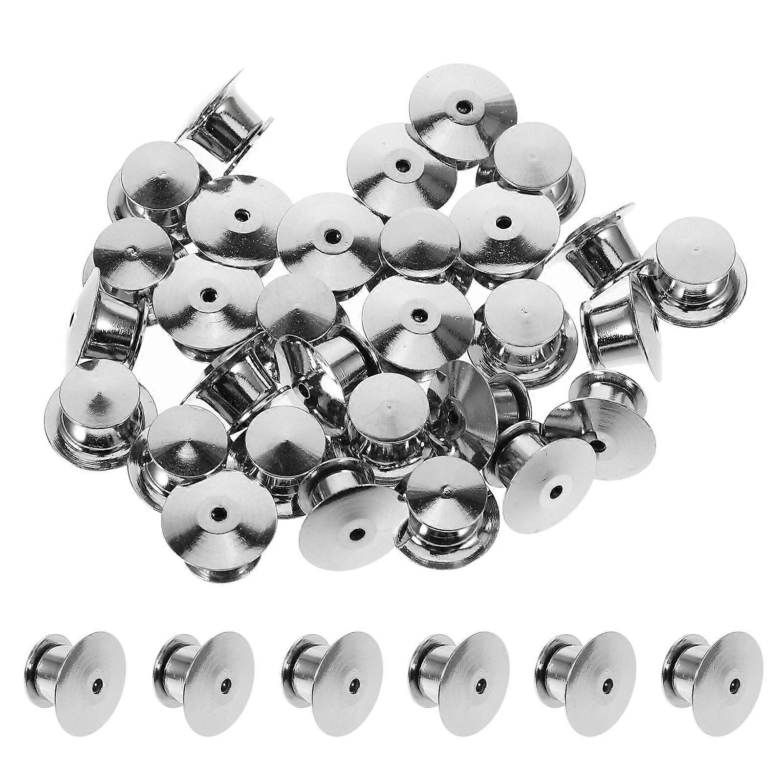 Locking Pin Backs For Craft Making And Everyday Use Fastening In Simple Design 30Pcs