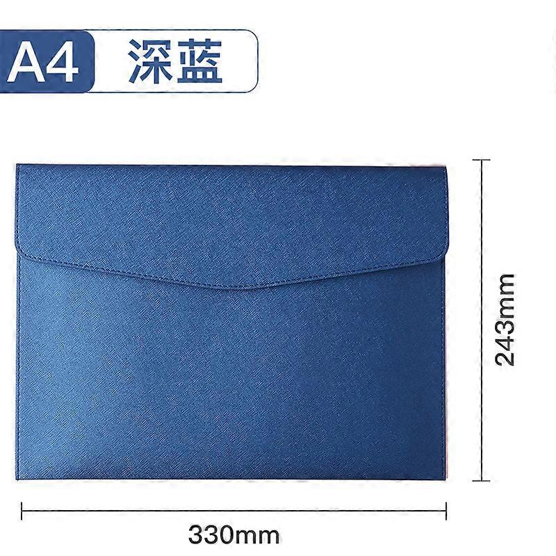 A4 Bcominess Document Bag, Large Capacity Document Bag, Waterproof Office Archive Bag