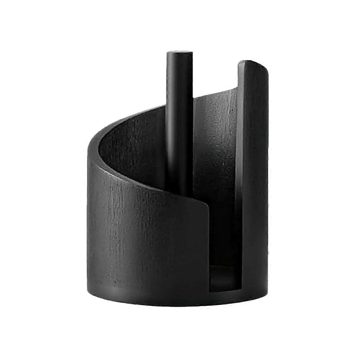 Mountain Paper Towel Holder Countertop with Round Base and Iron Holder,Spiral Design Decorative Stor