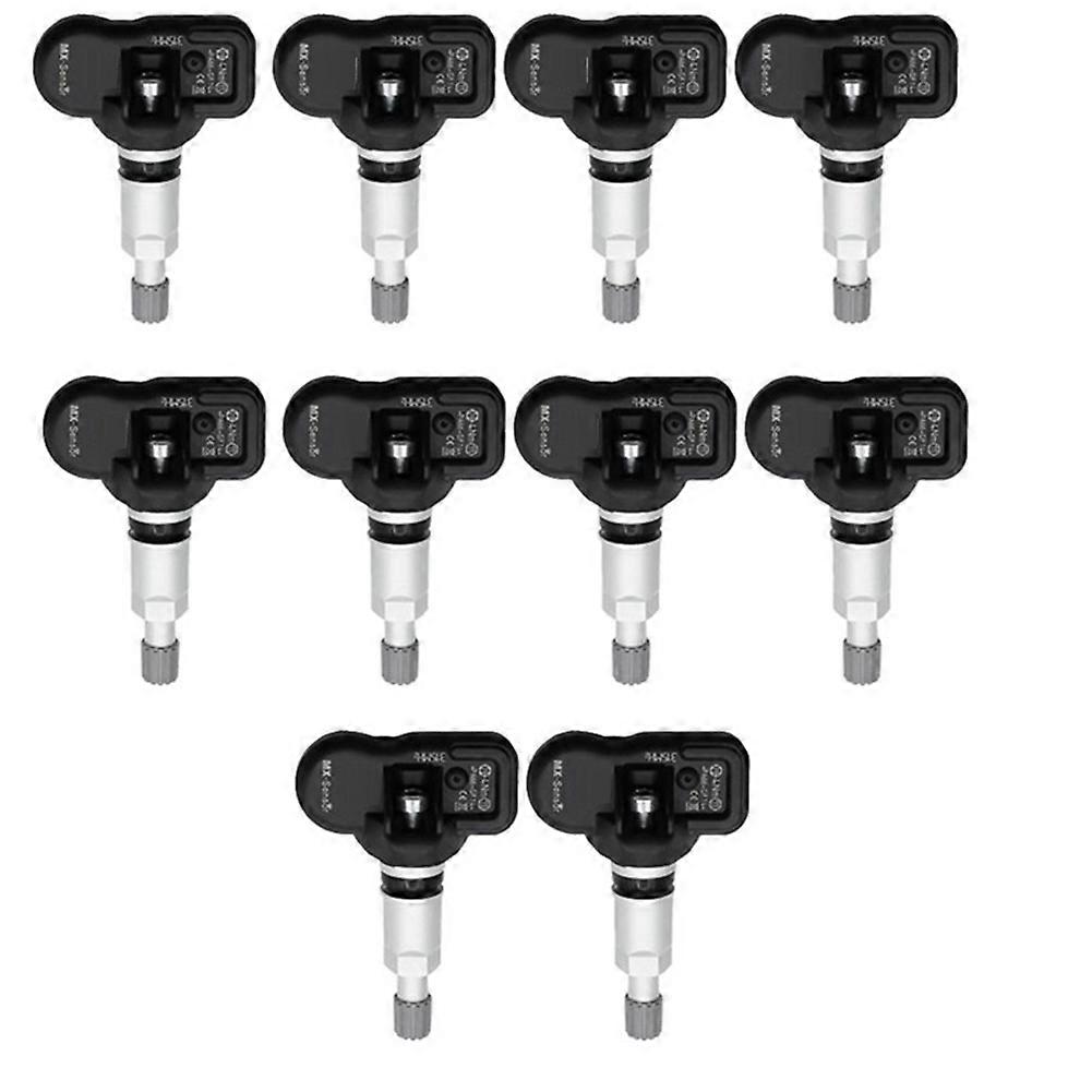 10Pcs Universal Programmable TPMS Tire Pressure Sensor 315MHZ for Autel TS408 TS508 ITS600 CR2050 MX Sensor Monitor