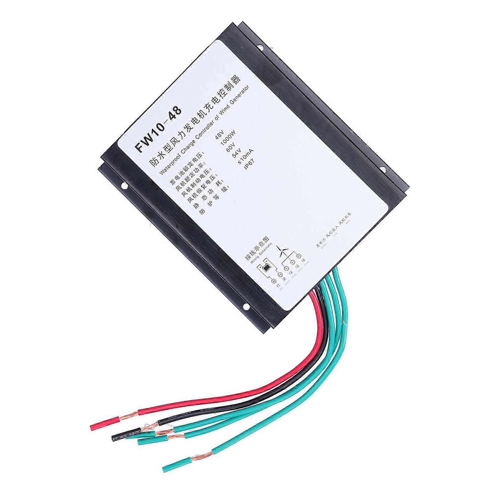 Efficient Waterproof Wind Controller 1000W 48V Home Use Wind Turbines Controller Waterproof  Reliable Performances Multicolor