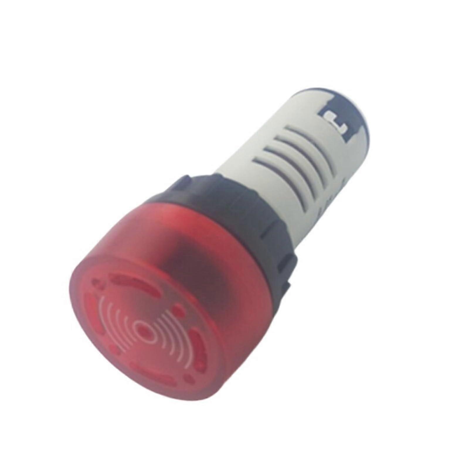 Warning Buzzer AC220V with Dual Alert Sound, Durable Industrial Alarm for Machinery and Vehicles