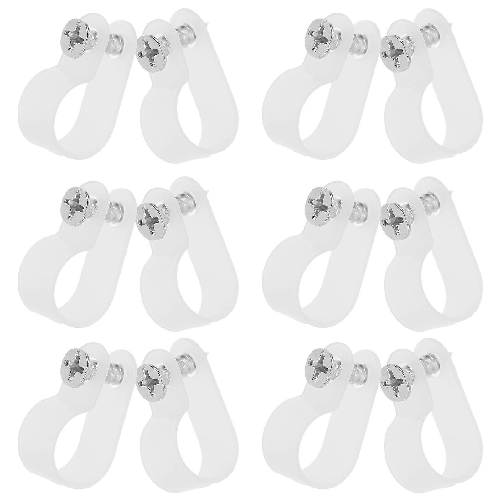 Rope Light Clips for Cable Management Outdoor Use 1Set with Screws